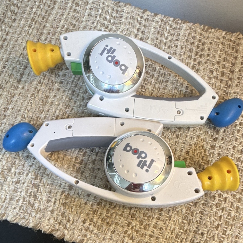 Hasbro Bop It! Handheld Electronic Game Lot of 2, Ages 8+, Bop It! Family